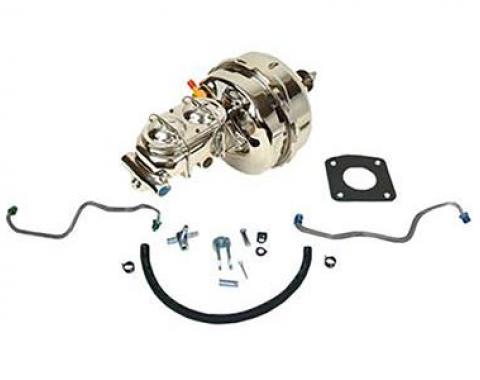 68 Power Brake Conversion With Chrome Master Cylinder And Booster
