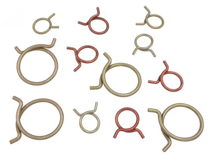 58-59 Hose Clamp Set - Radiator And Heater - 12 Pieces