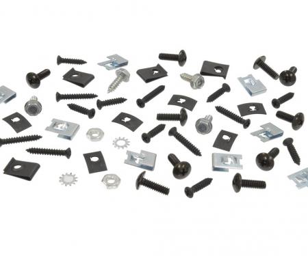 68-69 Rocker Moulding Mount Kit - 50 Pieces