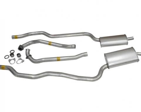 63 Exhaust System - With 2 1/2" Off Road / N11 Mufflers