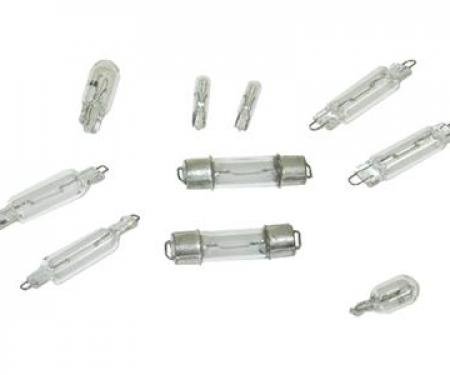 86-89 Convertible Interior Courtesy Bulb Kit 10 Pieces