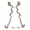 63 Exhaust System - Complete Aluminized 4 Speed With Automatic 2"