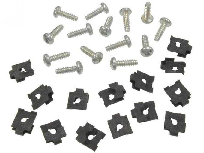 56-62 Headlight Bucket Screws