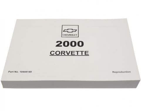 00 Owners Manual Reprint