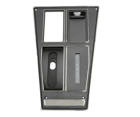 72-74 Shifter Console Plate - Automatic with Air Conditioning