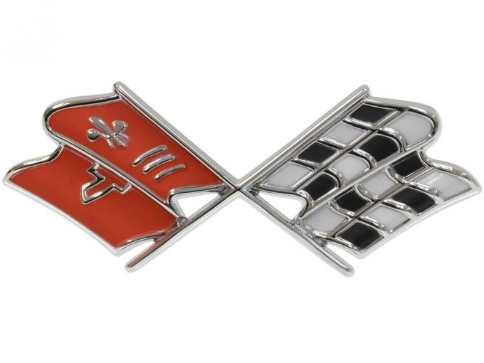 67 Front / Nose Emblem - Bright Red