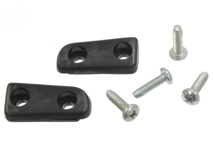 63-69 Door / Decklid Alignment Wedge - Plastic On Body With Screws - Pair