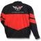 97-04 Twill Bomber Jacket - Red / Black - C5 Logo