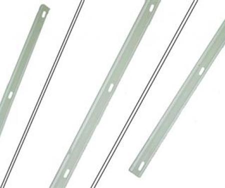 56-62 Hardtop Window Moulding - Retainer Strip Back Upper