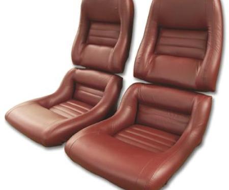 79-82 Seat Covers - 2" Pleat Leather Like Seat Cover
