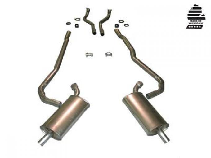1969 Exhaust System 427 4-Speed 2 1/2" to 2"