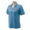 Polo Shirt - Womens Slate Blue Devon Jones Fine Pima Pique - C1 through C6 Logo