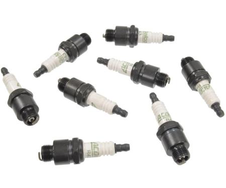 55-68 Spark Plug - 265 / 283 / 327 / 350 - AC Delco R43 - Set of 8