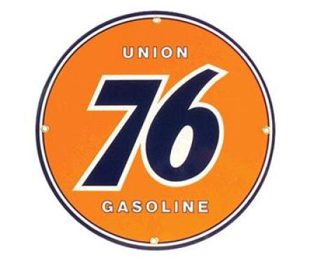 Union 76 Round Sign