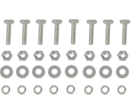 53-62 Windshield Frame T Bolts- Lower To Body with Nuts (Set of 32)