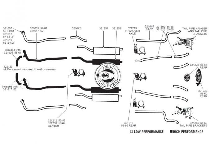 61-62 Exhaust Pipe - Tail Pipe