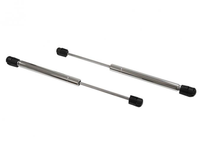 1997-2013 Trunk Lid Support Struts - Chrome - Pair