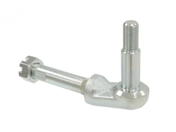 63-82 Shock Absorber Mount Bracket - Rear Lower Left With Slotted / Castle Nut