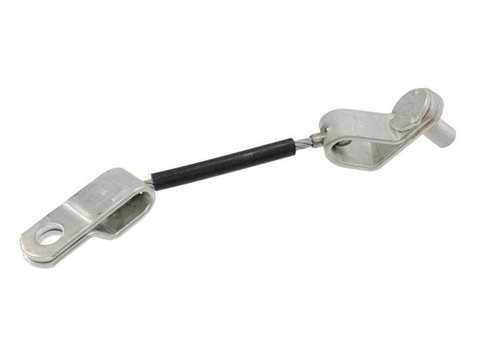 65-67 Outer Seat Belt Bracket Cable to Frame