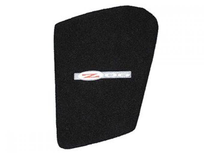 01 Under Hood Display Insert - Black With Z06