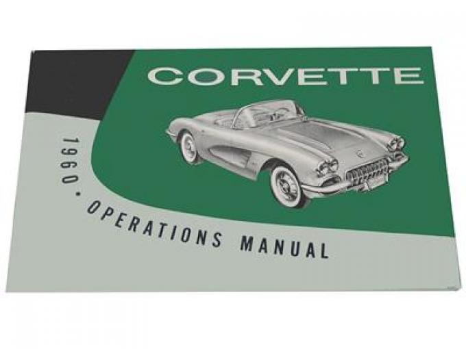60 Owners Manual - Quality Reprints!
