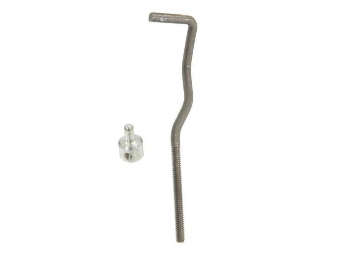 56-62 Door Handle Push Button Rod - With Pivot Right