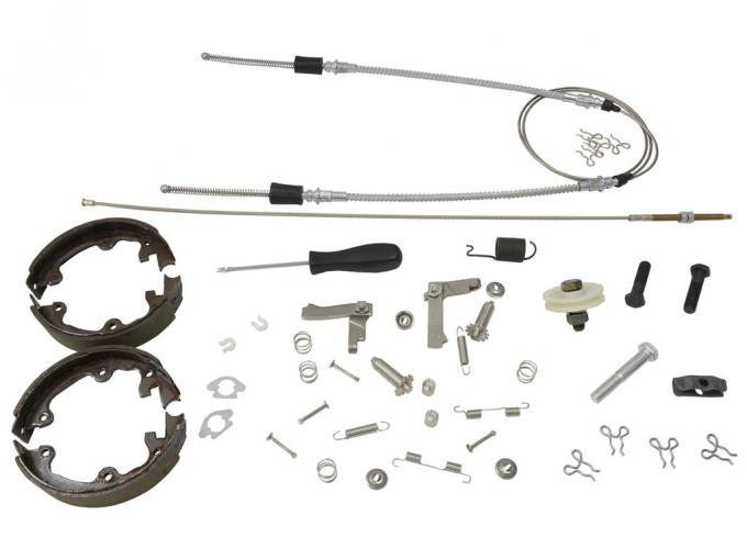 67-82 Parking / Emergency Brake Rebuild Set Steel