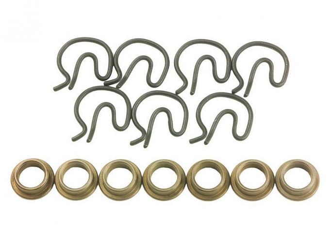 1956-1982 Hurst Shifter Bushings with Clips Set