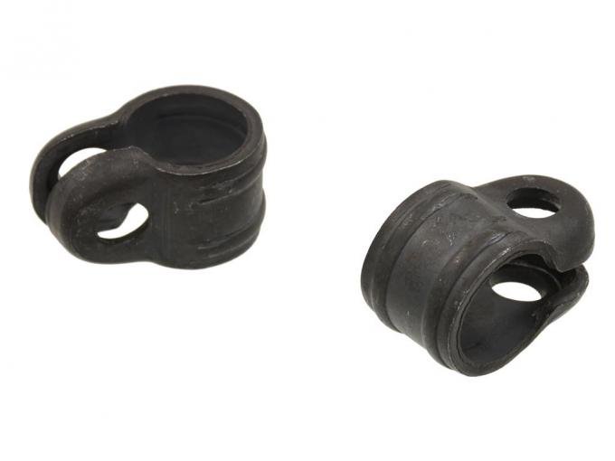 53-62 Tie Rod Tube / Drag Link Adjusting Sleeve End Clamp - Set Of 2