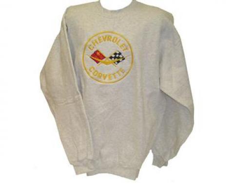 Sweatshirt 53-62 Emblem Gray