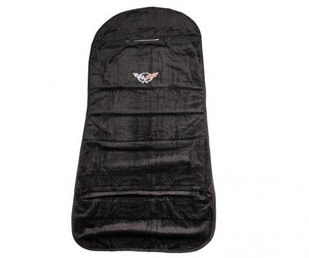 97-04 Seat Armour / Saver Black With C5 Logo