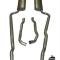 66-67 Exhaust System Carbon Steel 427 Automatic w/ 2 1/2" Off Road / N11 Muffler