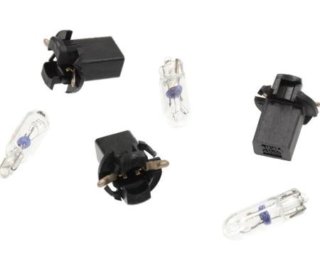 Redline Restomotive® 1984-1989 Chevrolet Corvette 3 Piece Turn Signal & Hi Beam Dash Cluster Light Bulb Kit