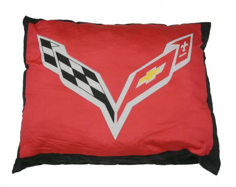 Crossed Flag Decorative Pillow