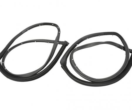 68-77 T-top Weatherstrip - Early 1977 - Correct OEM Latex Type Material