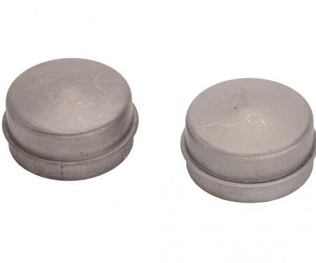 53-62 Front Wheel Bearing Dust / Grease Caps - Correct - Set Of 2