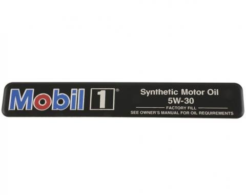 93-96 Under Hood Emblem - Late '93 Mobil 1