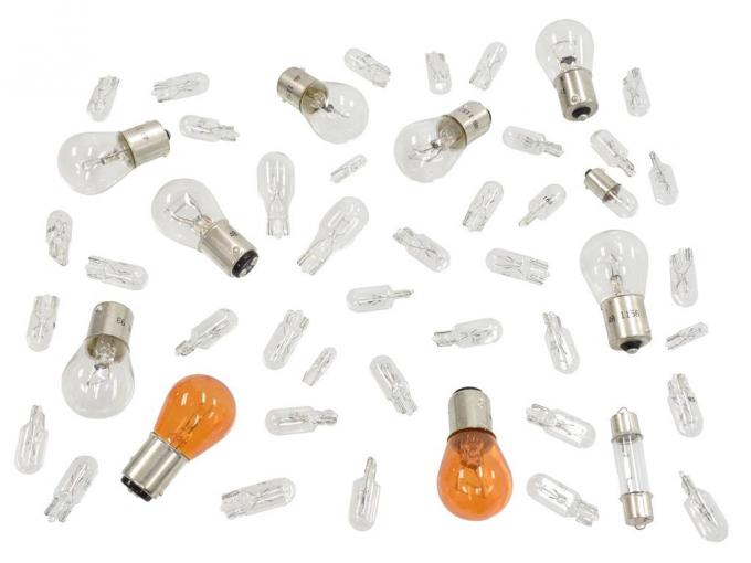 Redline Restomotive® 1981 Chevrolet Corvette 49 Piece Light Bulb Kit