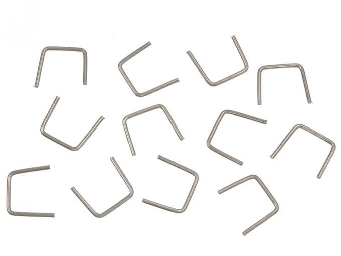 Redline Restomotive® 1953-1989 Chevrolet Corvette 12 Piece Window Felt and Engine Compartment Seal Staple Set