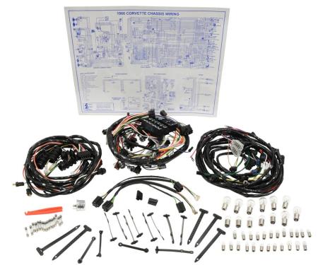 66 Wire Harness Kit - All - Deluxe