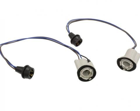 70-77 Front Parking / Turn Light Socket - 1970-77e With Wires
