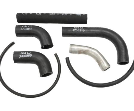 53-55 Radiator Hose Set - With Metal Elbow - 6-cylinder