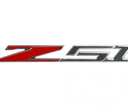 Z51 Billet Aluminum Chrome Plated Badge / Emblem - 6"