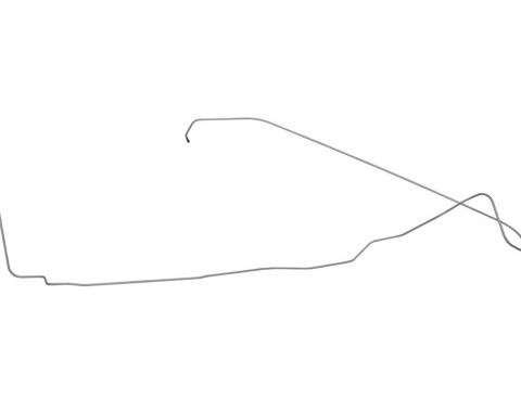 78-82 Fuel Tank Vapor Canister Return Line - Steel - Left Hand Side