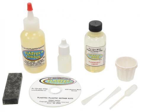Plastex - Plastic Repair Kit - Clear ( Transparent For General Repair )