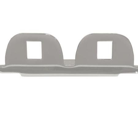 1966L Seat Belt Buckle Bracket On Console - With Holes (1966 Late)