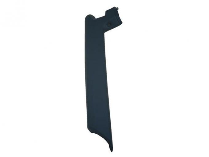 68-76 Windshield Pillar Post Side Trim Moulding - Padded - Left