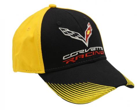 C7 Corvette Racing Yellow And Black Sharp Ride Hat
