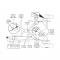 53-62 Parking / Emergency Brake Lever Pivot Stud - Weld On With Nut And Washer