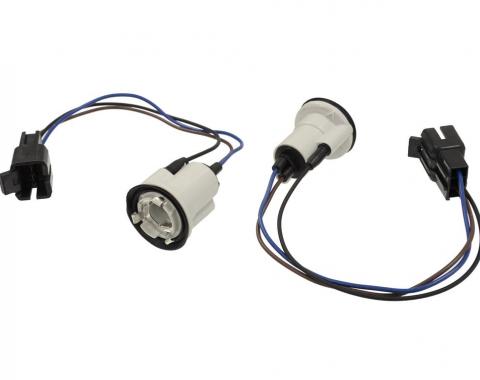 79 Parking / Turn Signal Light Socket - Front With Wire